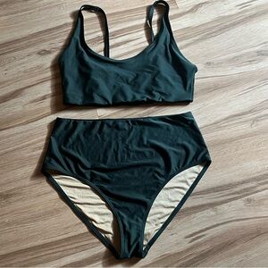 NEW Dark green swimsuit